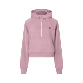 Dovira Cropped Half-Zip Hoodie